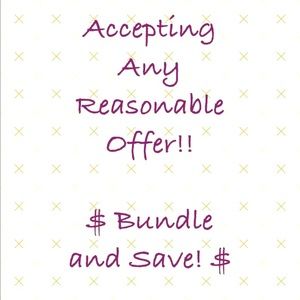 Bundle and save !!!!